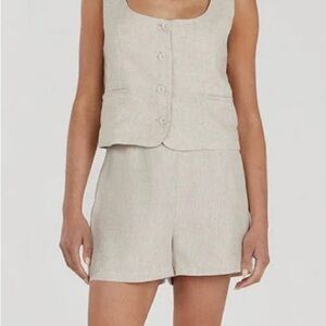 Dissh Linen Jessie Shorts - never worn
